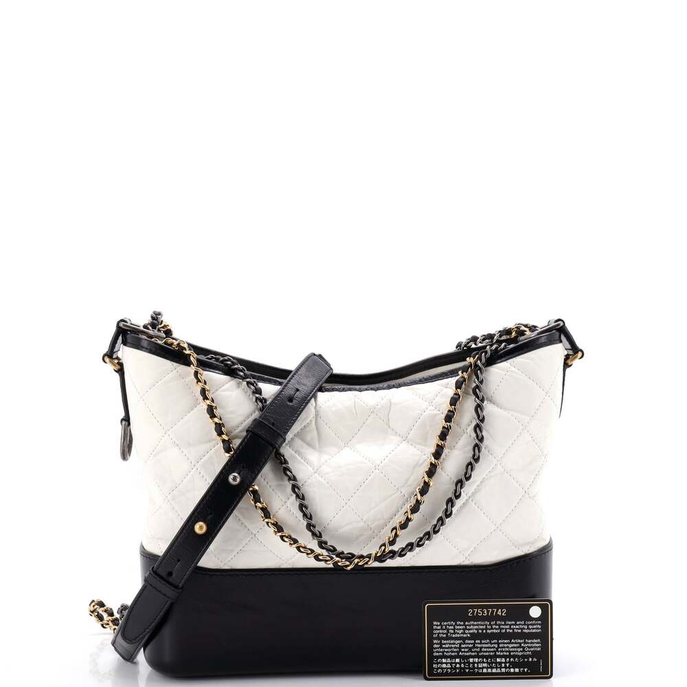 Chanel Gabrielle Hobo Quilted Aged #254480C27B - Picture 2 of 8